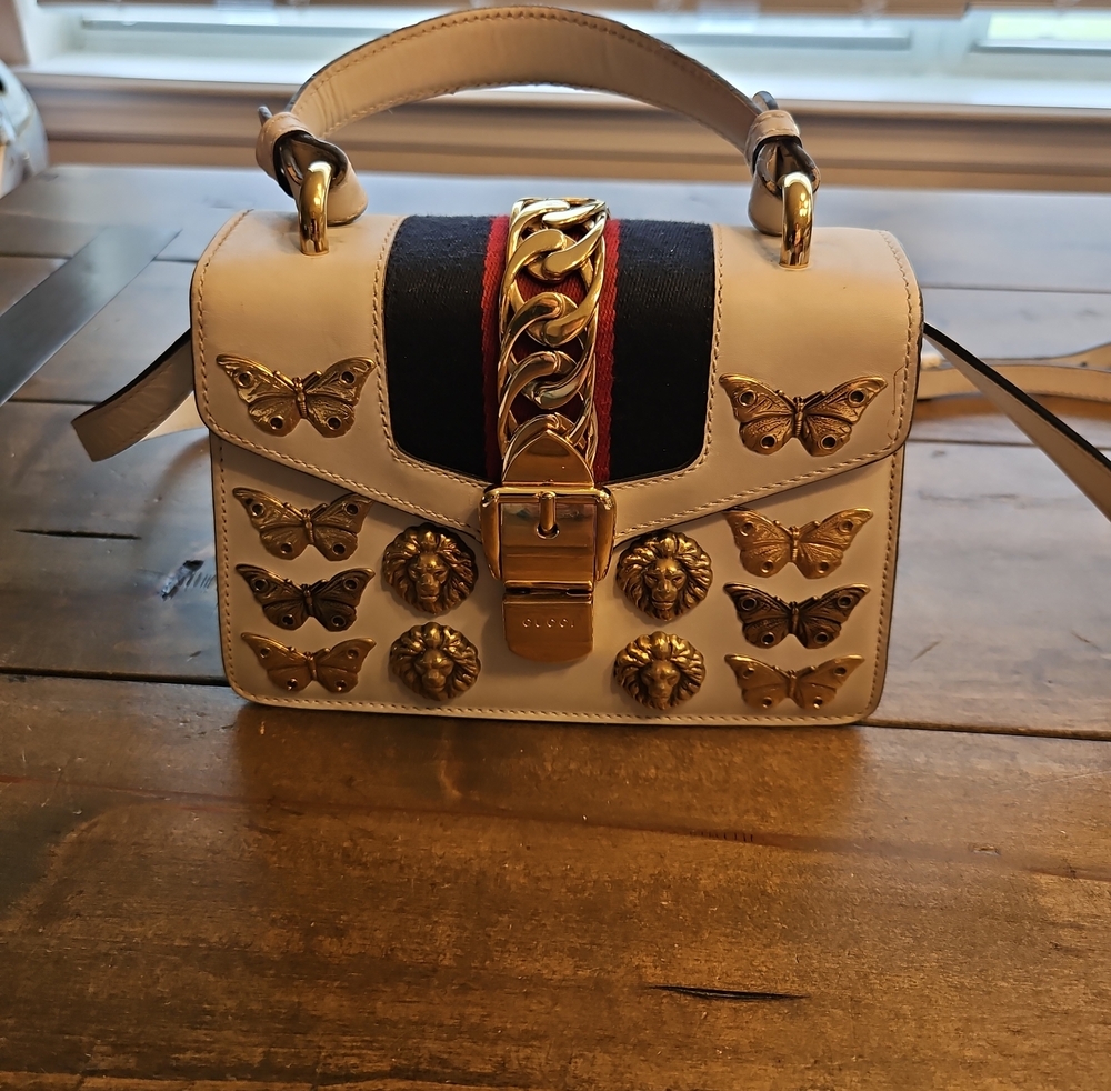 Gucci Sylvie Animalier Crossbody